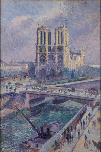 Notre Dame, 1899 by Maximilien Luce